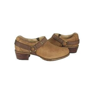 Red Wing Shoes Women's US 11M Brown Leather Harness Slip On Ankle Boots